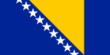 Bosnia-Hercegovina flagg