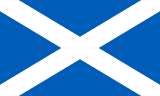 Skottland flagg