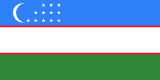 Usbekistan flagg