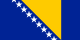 Bosnia-Hercegovina flagg