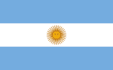 Argentina flagg