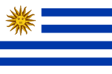 Uruguay flagg